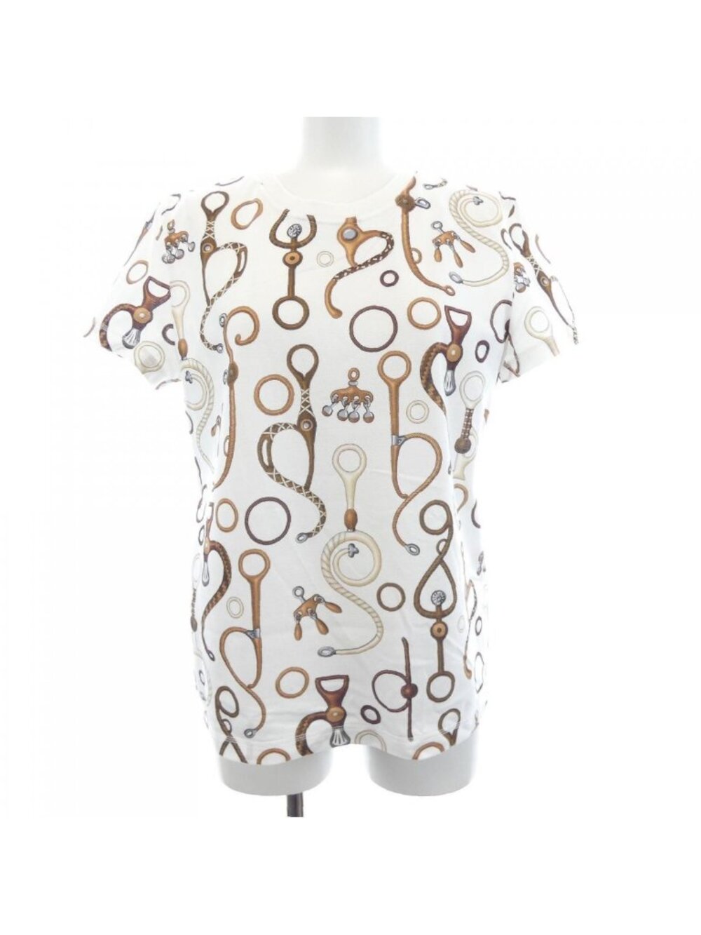 Hermes Panoplie Tout Cuir Jersey T-Shirt